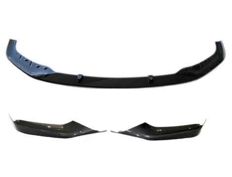 NEU OE CARBON KOMPLETT STOSSSTANGENABDECKUNG + HECKDIFFUSOR + FRONTSPOILER BMW 5 G30 51112414135 - 6